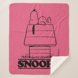 Manta Sherpa Cacahuetes   Snoopy El Secreto De La Vida