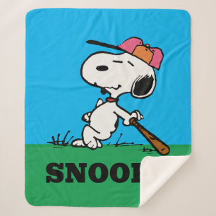 Manta Sherpa Cacahuetes   Snoopy en Bat