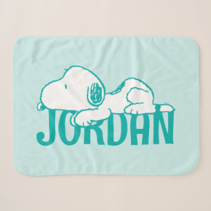 Manta Sherpa Cacahuetes Snoopy Pastel Baby