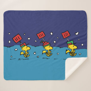 Manta Sherpa Cacahuetes   Woodstock Snow Shovel Team