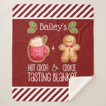 Cacao caliente y tostada de galletas