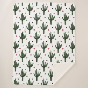 Manta Sherpa Cactus