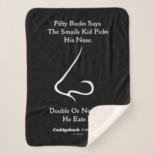 Manta Sherpa Caddyshack   Cincuenta Bucks Dice
