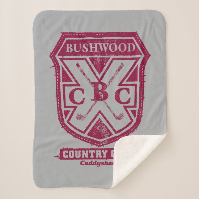 Manta Sherpa Caddyshack | Escudo del club de campo Bushwood (Anverso)