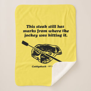 Manta Sherpa Caddyshack Este Carne Todavía Tiene Marcas