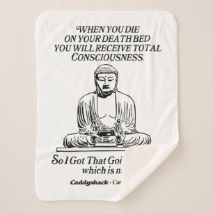 Manta Sherpa Caddyshack Tengo Que Ir Por Mí