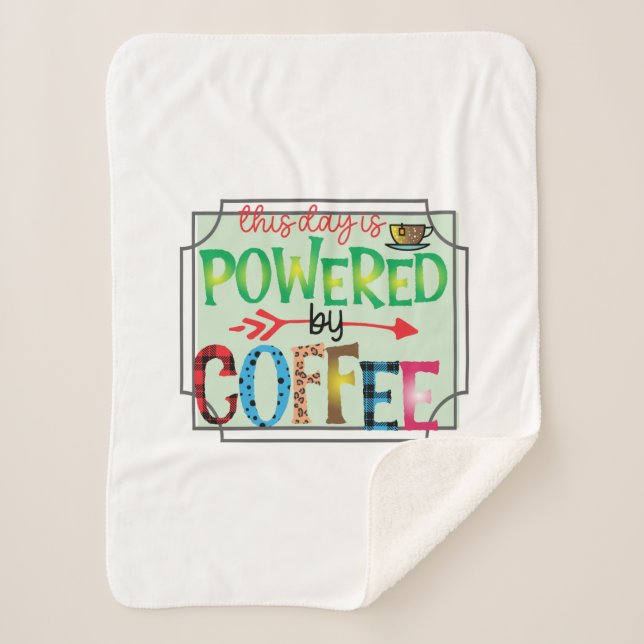 Manta Sherpa Café Con Café 2 (Anverso)