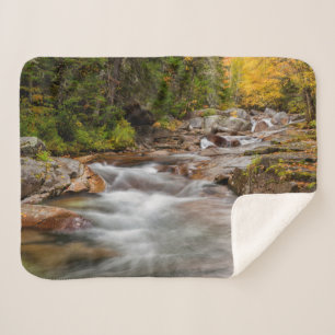 Manta Sherpa Caída en Jefferson Brook, New Hampshire