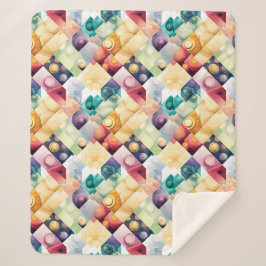 Manta Sherpa Caídas Geométricas