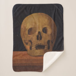 Manta Sherpa Calavera humana (por Mariotto Albertinelli)