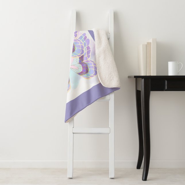 Manta Sherpa calda e avvolgente. (In situ)