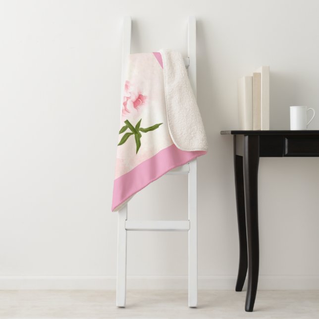 Manta Sherpa calda e avvolgente. (In situ)