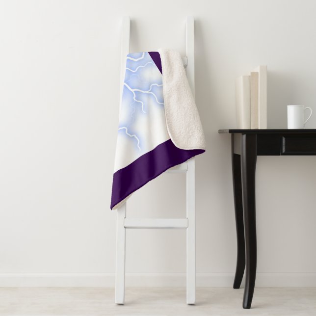 Manta Sherpa calda e avvolgente. (In situ)