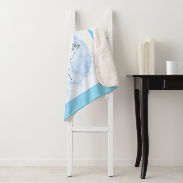 Manta Sherpa calda e avvolgente. (In situ)