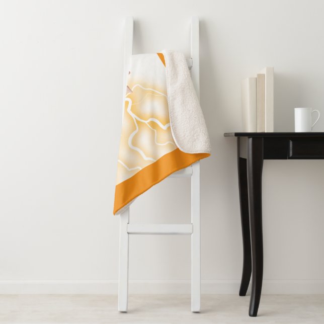 Manta Sherpa calda e avvolgente. (In situ)