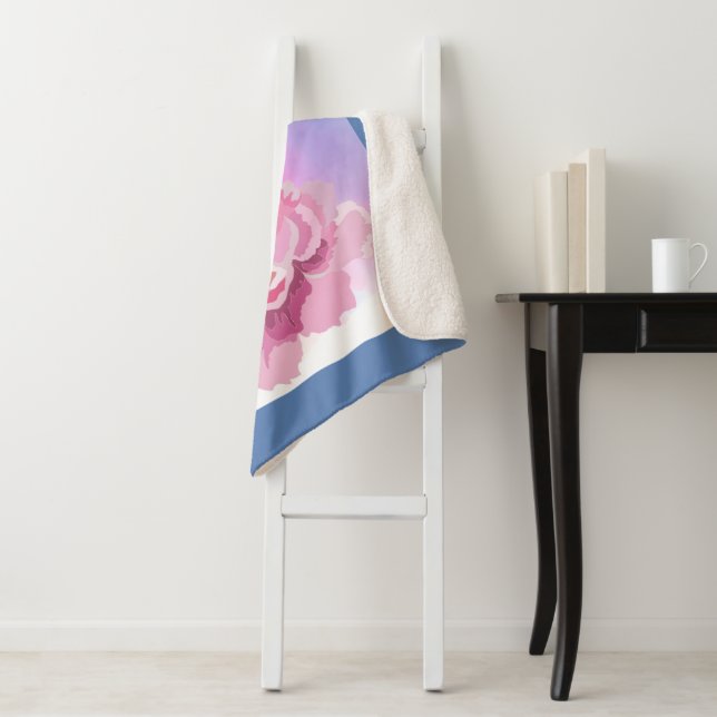 Manta Sherpa calda e avvolgente. (In situ)