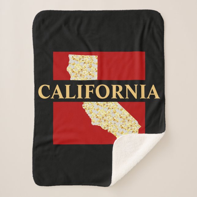 Manta Sherpa California (Anverso)