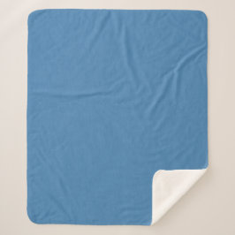 Manta Sherpa Calm & simple plain blue textured background