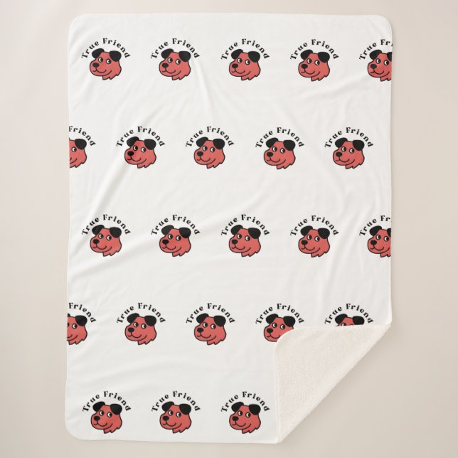 Manta Sherpa Cama acogedora Fleece & Sherpa (Anverso)