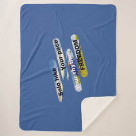 Manta Sherpa Caminata individual, tu ritmo, tu libertad.