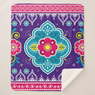 Manta Sherpa Camiones de arte indio y paquistaní sin fisuras