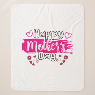 Manta Sherpa Camiseta del Día de la Madre 2025 para Women Mom G