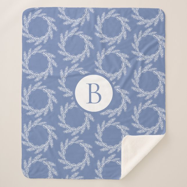 Manta Sherpa Campesina Campesina Camarera de Trigo Blanco | Mon (Anverso)