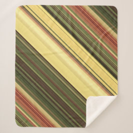 Manta Sherpa Campos de oro Campos amarillos y verdes