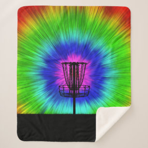 Manta Sherpa Canasta de golf de disco de tinta