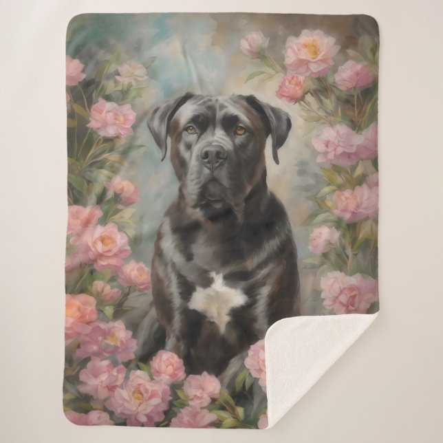 Manta Sherpa Cane Corso (Anverso)