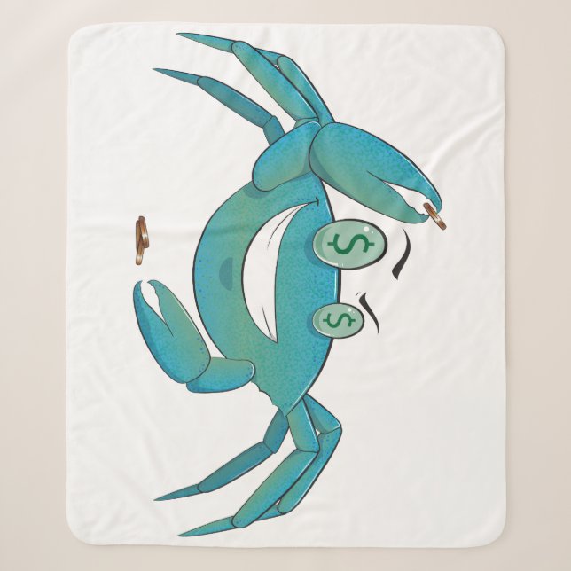 Manta Sherpa Cangrejo Ahorrador (Anverso)