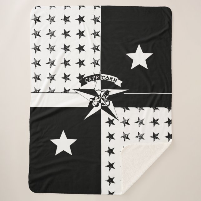 Manta Sherpa Capricornio (Anverso)
