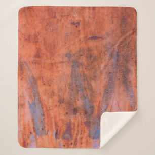 Manta Sherpa Captación textureabstracta, envejecida, envejecida