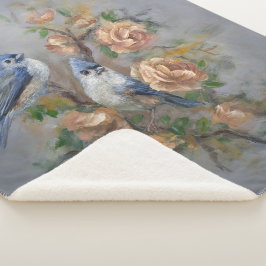 Manta Sherpa Carboneros moñudos