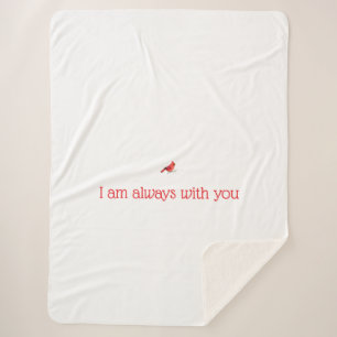 Manta Sherpa Cardinal Blanket