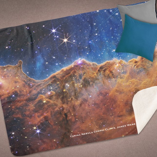 Manta Sherpa Carina Nebula Cosmic Cliffs James Webb Hi-Res (Subido por el creador)