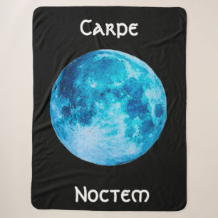 Manta Sherpa Carpe Noctem Sherpa Blanket