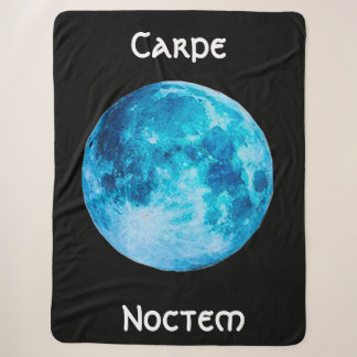 Manta Sherpa Carpe Noctem Sherpa Blanket