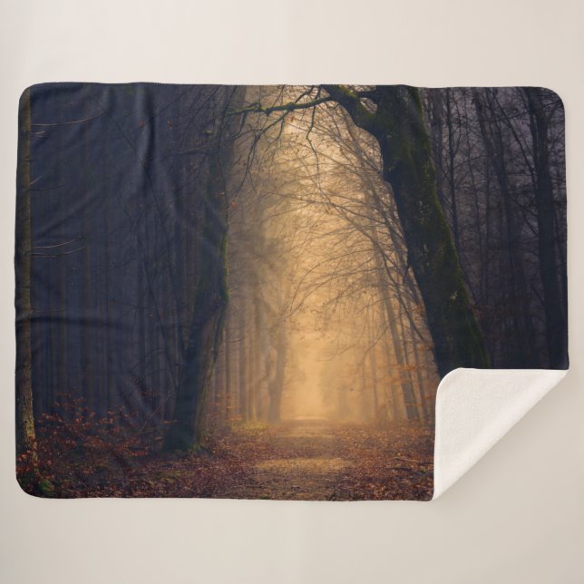 MANTA SHERPA CARRETERA DE FOGGY (Anverso (horizontal))