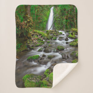 Manta Sherpa Cascada Ruckel Creek, desfiladero del río Columbia