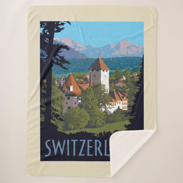 Manta Sherpa Castillo de Chillon | Suiza (Anverso)