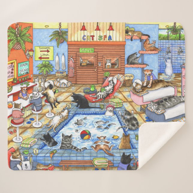 Manta Sherpa Cat 635 Cat spa (Anverso (horizontal))