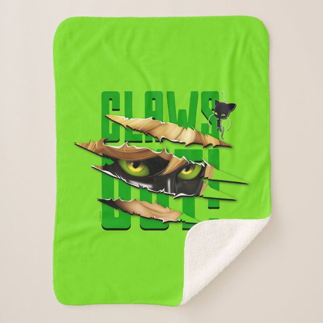 Manta Sherpa Cat Noir & Plagg | Clawout (Anverso)