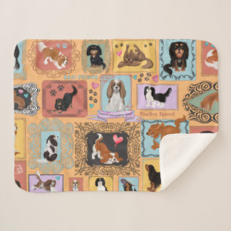 Manta Sherpa Cavalier King Charles Spaniel Blanket