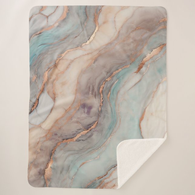 Manta Sherpa Celestial (Anverso)