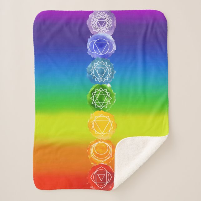 Manta Sherpa Chakra Small (Anverso)