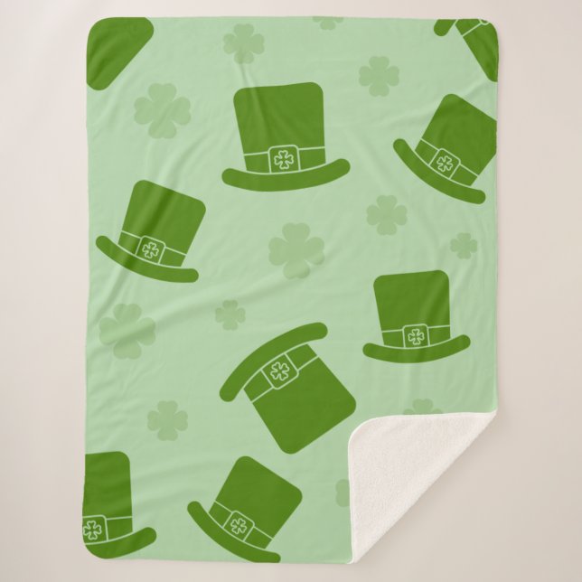 Manta Sherpa Charm Sherpa Blanket Irlandés (Anverso)