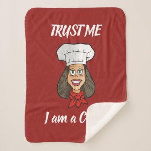 Manta Sherpa Chef femenino