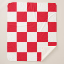 Chequeros croatas rojos modernos