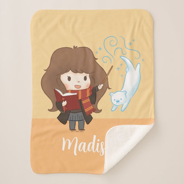 Manta Sherpa Chibi Hermione Granger Patronus (Anverso)